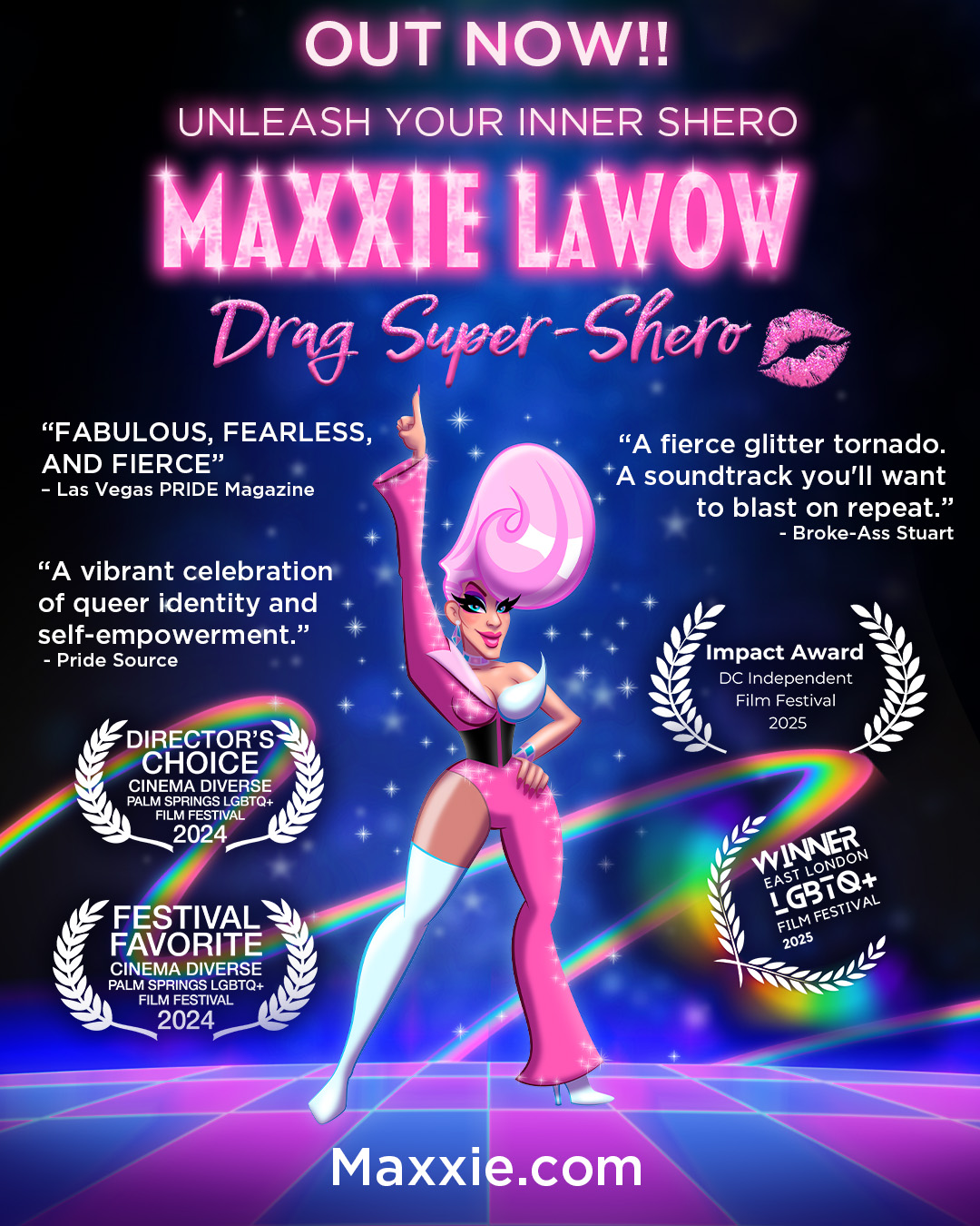 Maxxie’s now on streaming!